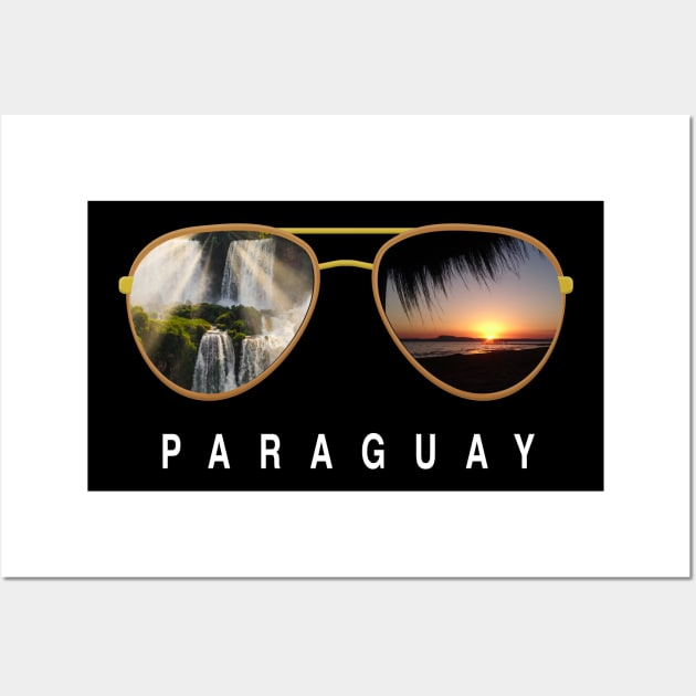 Paraguay Sunglasses Wall Art by JayD World